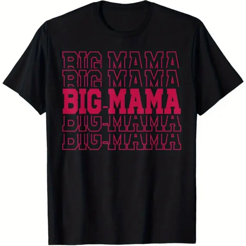 •Big Mama• Black Big Mama Unisex T-Shirt New